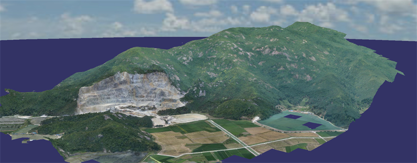 1692855557188221.jpg 3-三門縣健跳鎮(zhèn)其頭山建筑石料礦礦山模型.jpg